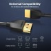 Кабель мультимедійний HDMI M to HDMI M 1.5m 4K60Hz black Vention (AAIBG)