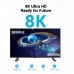 Кабель мультимедийный HDMI M to HDMI M 1.0m 8K black Vention (AANBF)