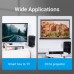 Кабель мультимедійний HDMI M to HDMI M 1.0m 8K60Hz cotton braided black Vention (AAUBF)