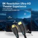 Кабель мультимедийный HDMI M to HDMI M 2.0m 8K cotton braided black Vention (AAUBH)