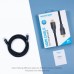 Кабель мультимедійний HDMI M to HDMI M 3.0m 8K60Hz cotton braided black Vention (AAUBI)