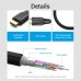 Кабель мультимедійний HDMI M to HDMI M 5.0m 8K60Hz cotton braided black Vention (AAUBJ)