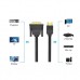 Кабель мультимедійний HDMI M to DVI M 1.0m 4K60Hz black Vention (ABFBF)