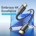 Кабель мультимедійний HDMI M to HDMI M 20.0m 1080p60Hz cotton braided black Vention (ALLBQ)