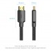 Кабель мультимедійний HDMI M to HDMI M 20.0m 1080p60Hz cotton braided black Vention (ALLBQ)