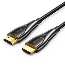Кабель мультимедійний HDMI M to HDMI M 80.0m 4K60Hz fiber optic black Vention (ALSBAF)