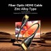 Кабель мультимедійний HDMI M to HDMI M 20.0m 4K60Hz fiber optic black Vention (ALSBQ)
