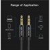 Кабель мультимедійний 3.5mm M to 3.5mm M 1.0m fabric black Vention (BAGBF)