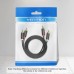 Кабель мультимедійний 2xRCA M to 2xRCA M 1.5m black Vention (BCMBG)