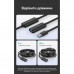 Дата кабель USB 3.0 AM/AF 5.0m Active black Vention (CBMBJ)