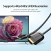 Кабель мультимедийный USB-C to HDMI M 1.5m black Vention (CGUBG)