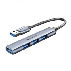 Концентратор Vention USB 3.0 to 1xUSB 3.0 + 3xUSB 2.0 0.15m gray (CKOHB)