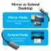Кабель мультимедійний USB-C to DisplayPort M 0.25m 8K black Vention (CRGBC)