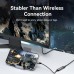 Кабель мультимедійний USB-C to DisplayPort M 0.25m 8K black Vention (CRGBC)