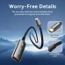 Кабель мультимедійний USB-C to DisplayPort M 0.25m 8K black Vention (CRGBC)