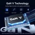 Зарядний пристрій Vention 2xUSB-C PD45W GaN transparent gray (FCFH0-EU)