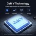 Зарядний пристрій Vention 2xUSB-C PD45W GaN transparent white (FCFW0-EU)