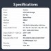 Зарядний пристрій Vention 2xUSB-C PD45W GaN transparent white (FCFW0-EU)