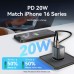 Зарядний пристрій Vention USB-C PD20W GaN gray (FEVH0-EU)