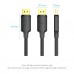 Кабель мультимедійний DisplayPort M to DisplayPort M 1.0m 4K60Hz black Vention (HAKBF)