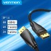 Кабель мультимедийный DisplayPort M to DisplayPort M 2.0m black Vention (HCCBH)