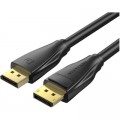 Кабель мультимедийный DisplayPort M to DisplayPort M 3.0m V1.4 8K black Vention (HCDBI)