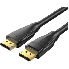 Кабель мультимедийный DisplayPort M to DisplayPort M 3.0m V1.4 8K black Vention (HCDBI)
