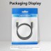 Кабель мультимедийный DisplayPort M to HDMI M 1.8m 4K black Vention (HFOBAC)