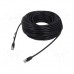 Патч-корд 15m UTP cat 6 RJ-45 black Vention (IBEBN)