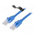 Патч-корд 1m UTP cat 6 RJ-45 blue Vention (IBELF)