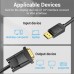 Патч-корд 2m S/FTP cat 6 RJ-45 Extension black Vention (IBLBH)