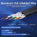 Патч-корд 5m FTP cat 7 RJ-45 black Vention (ICABJ)