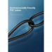 Патч-корд 0.5m S/FTP cat 8 RJ-45 black Vention (IKABD)