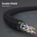 Патч-корд 5м, S/FTP cat 8 RJ-45 COPPER black Vention (IKGBJ)