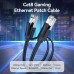 Патч-корд 3м, S/FTP cat 8 RJ-45 black Vention (IKKBI)