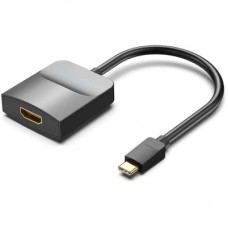 Переходник USB-C to HDMI 0.15m black Vention (TDCBB)