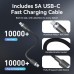 Зарядний пристрій Vention 2xUSB-C PD45W GaN + cable USB-C to USB-C 1.0m black gray (TZ-FCDH0-EU)