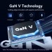 Зарядний пристрій Vention 2xUSB-C PD45W GaN + cable USB-C to USB-C 1.0m black gray (TZ-FCDH0-EU)