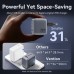 Зарядний пристрій Vention 2xUSB-C PD70W + 1xUSB QC3.0 22.5W GaN + cable USB-C to USB-C 1.0m black gray (TZ-FEXH0-EU)