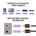 Кабель мультимедійний 2xRCA M to 2xRCA M 1.0m black Vention (VAB-R06-B100)