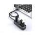Концентратор Vention USB 2.0 to 4xUSB 2.0 0.15m black (VAS-J43-B015)
