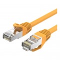 Патч-корд 8m RJ-45 cat 6a S/FTP yellow Vention (VPC6SSTP-Y800)