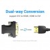 Переходник HDMI F to DVI M 24+1pin black Vention (AILB0)