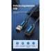 Дата кабель USB 2.0 AM/AF 0.5m black Vention (CBIBD)