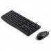 Комплект AOC KM170B USB UA Black (KM170B/97)