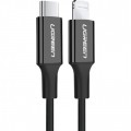 Дата кабель USB-C to Lightning 2.0m 3A US171 black Ugreen (60752)