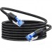 Патч-корд 15m S/FTP cat 7 RJ-45 COPPER black Ugreen (U_30799)