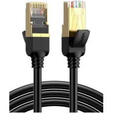 Патч-корд 3м, F/FTP cat 7 RJ-45 black Ugreen (U_11270)