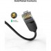Патч-корд 2м, UTP cat 6 RJ-45 COPPER black Ugreen (U_70334)