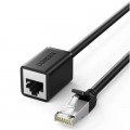 Патч-корд 2m F/UTP cat 6 RJ-45 extension black Ugreen (U_11281)